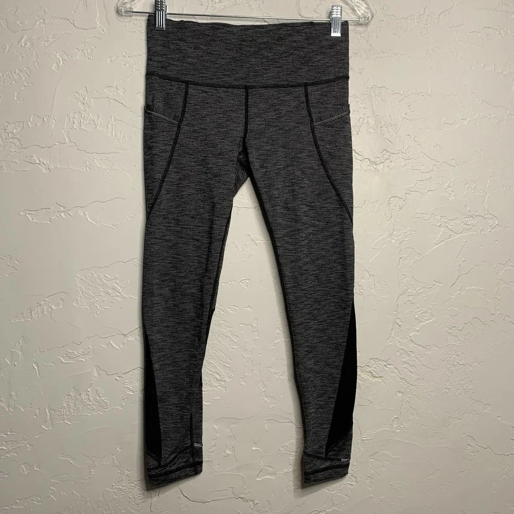 Athleta Gray Ankle Athletic Leggings Women's Size XS